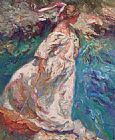 Jose Royo Canvas Paintings - the girl in white